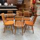 Suite of 6 bistro chairs