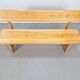 Vintage Ash and Elm Bench, Denmark, 1960s
