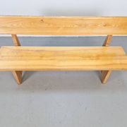Banc vintage en frêne et en orme, Danemark, années 1960