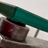 Marktex Beistelltisch mit Glasplatte (2000) – elegantes Vintage-Design mit