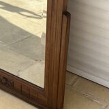 Art Deco wooden mirror