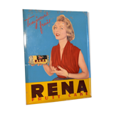 plate cake Rena vintage advertising