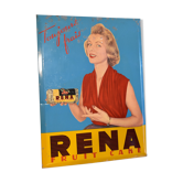 plate cake Rena vintage advertising