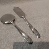 Dixi Grand Prix 2-piece silver-plated ice cream serving set