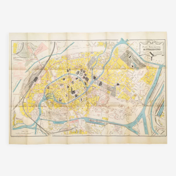 Monumental Plan of the city of Strasbourg