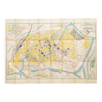 Monumental Plan of the city of Strasbourg