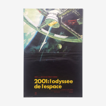French poster 2001, the odyssey of space