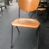 Vintage chair wood metal