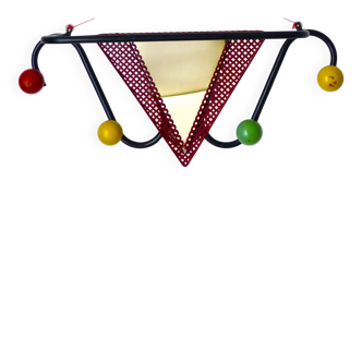 Mathieu MATEGOT Wall-mounted coat rack from the 1950s/1960s