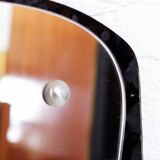 Black glass mirror 1970