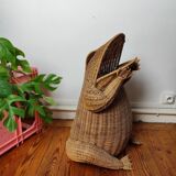 Frog magazine rack by Olivier Cajan 1960-1970