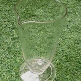 1970s measuring glass shower foot graduated from 25 to 500ml pyrex (large model)