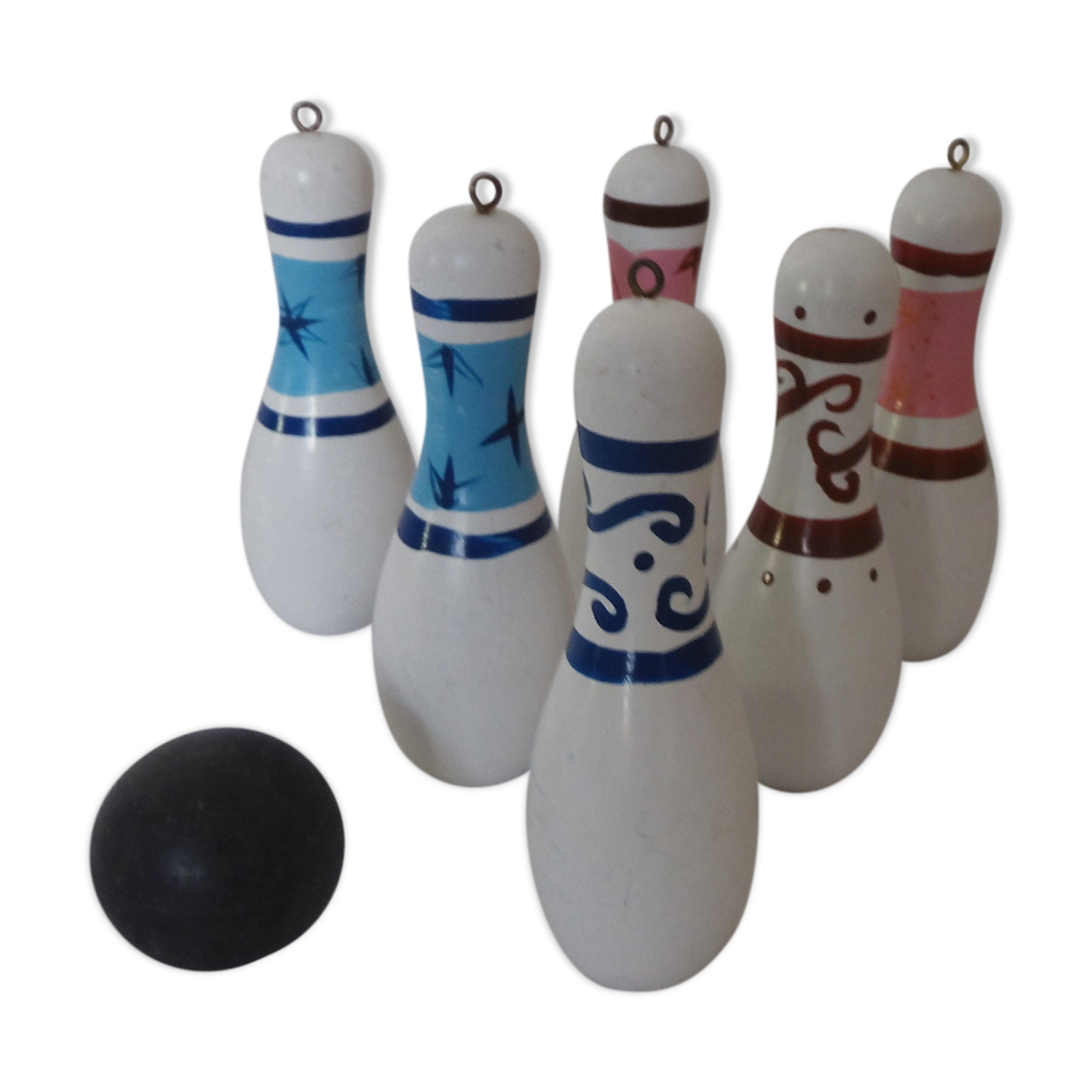 Wooden bowling