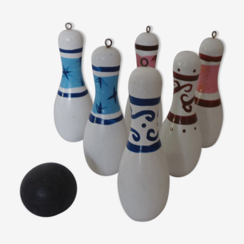 Wooden bowling