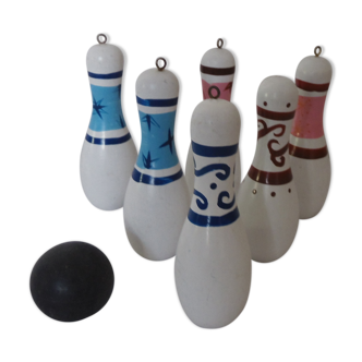 Wooden bowling