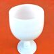 Footed cup / Opaline chalice White milk white