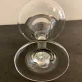 Coupe champenoise ancienne en verre soufflé