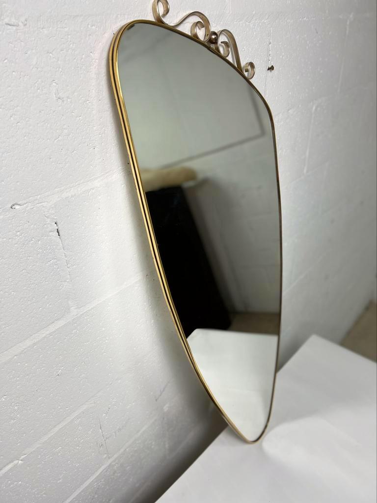 Vintage rockabilly mirror