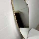 Vintage rockabilly mirror