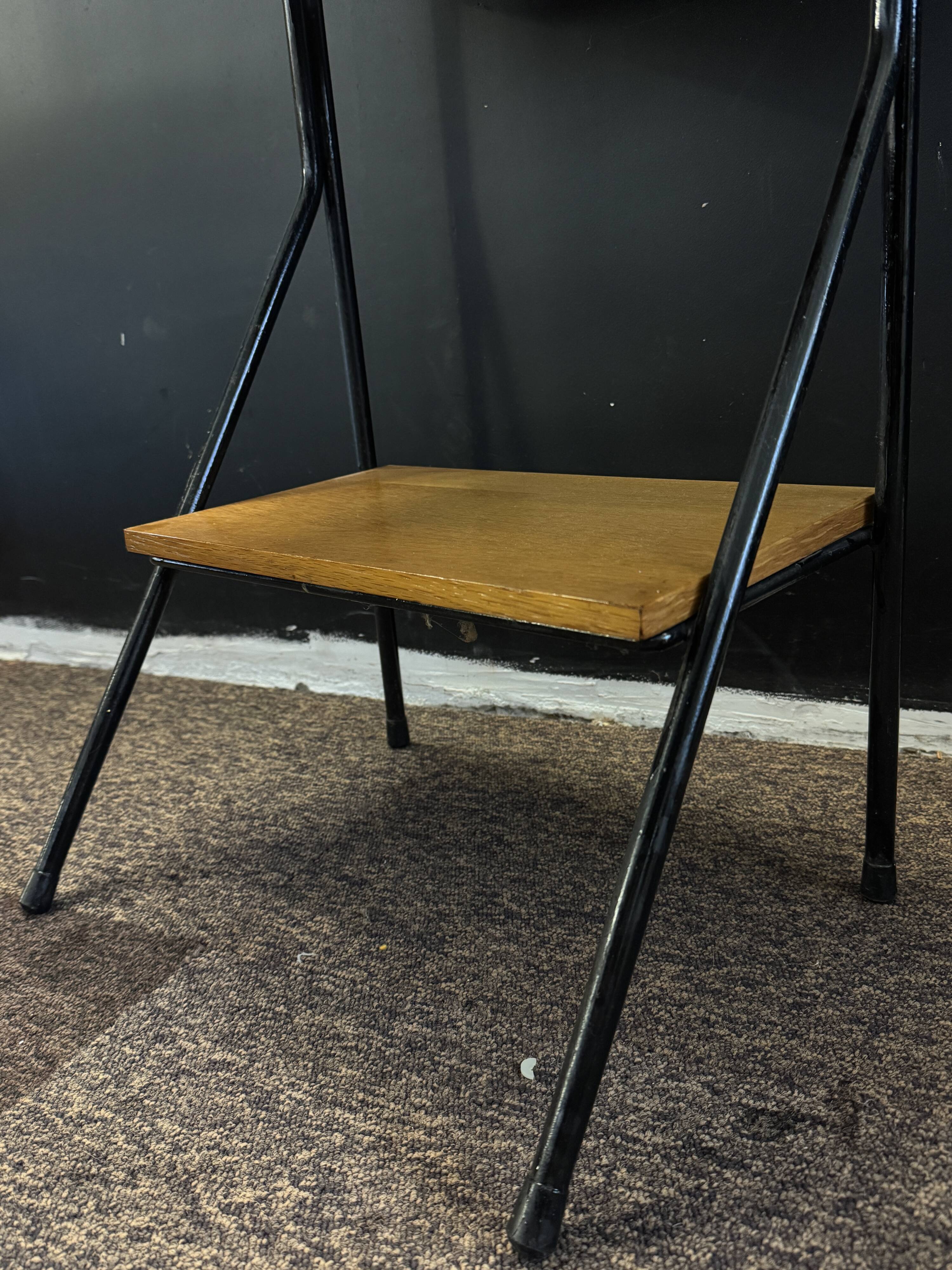 Vintage bedside table by Jacques Hitier – 1950s