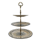 Pornic earthenware display stand.