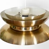 Golden pendant light by Carl Thore for Granhaga Metall. Sweden 1970s
