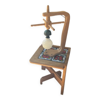 Guillerme and Chambron Lamp blonde oak series your house 1950s