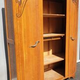 Library Art Deco cabinet curved lines L155