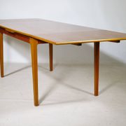 Extending Danish Mid-Century Teak Dining Table, 1960s