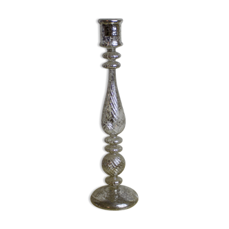 Former mercurise glass candlestick