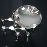 3 candlesticks and 1 modular bowl nagel 1970