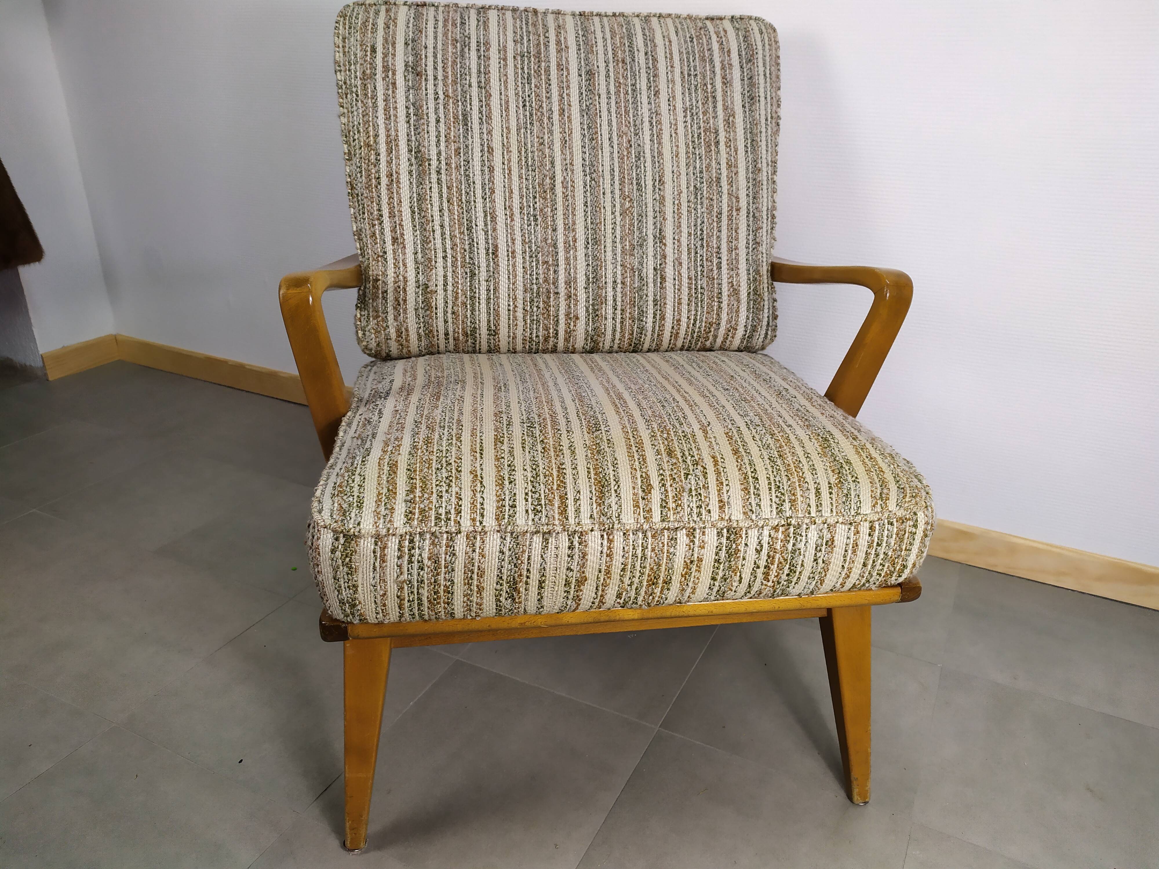 1950 armchair stamped Casala - Scandinavian