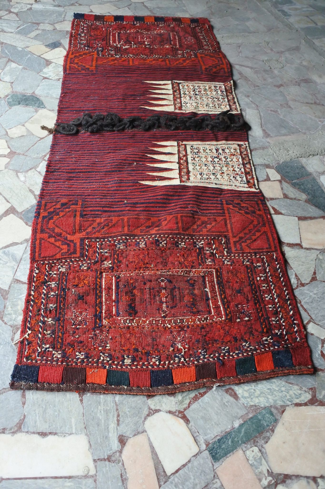 Soumak/Mafrash vintage rug