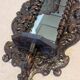 Large Flemish neo-Renaissance wall mirror in carved wood – late 19th century