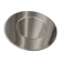 modernist presentation plates in polished mirror steel – Bouillet Bourd
