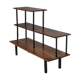 1950s wooden shelves