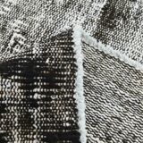 Black & gray antique handmade Turkish rug 259x175cm