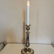 Silver-plated candlestick