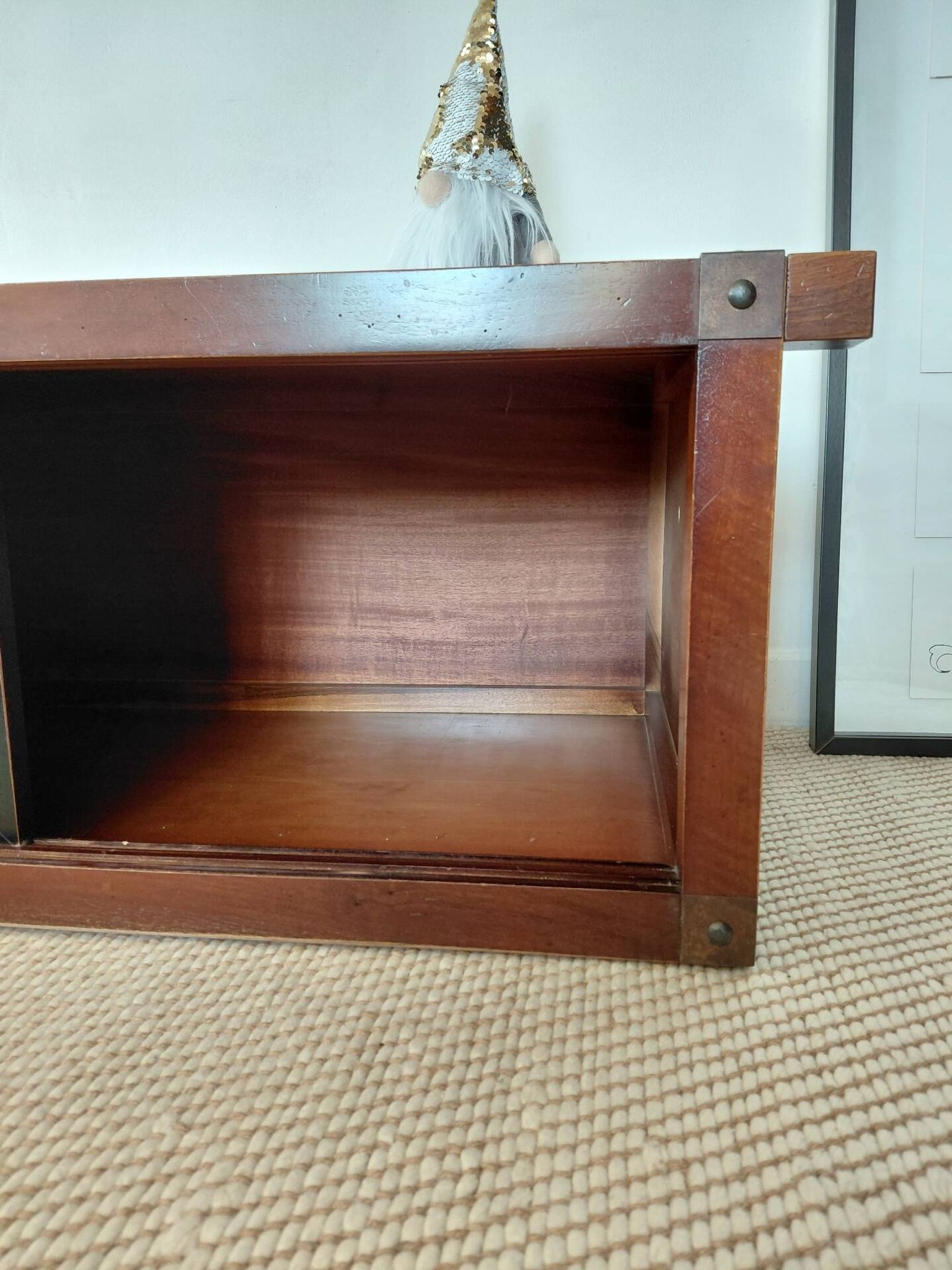 Meuble TV / Coffre Bas Roche Bobois – Style Japandi