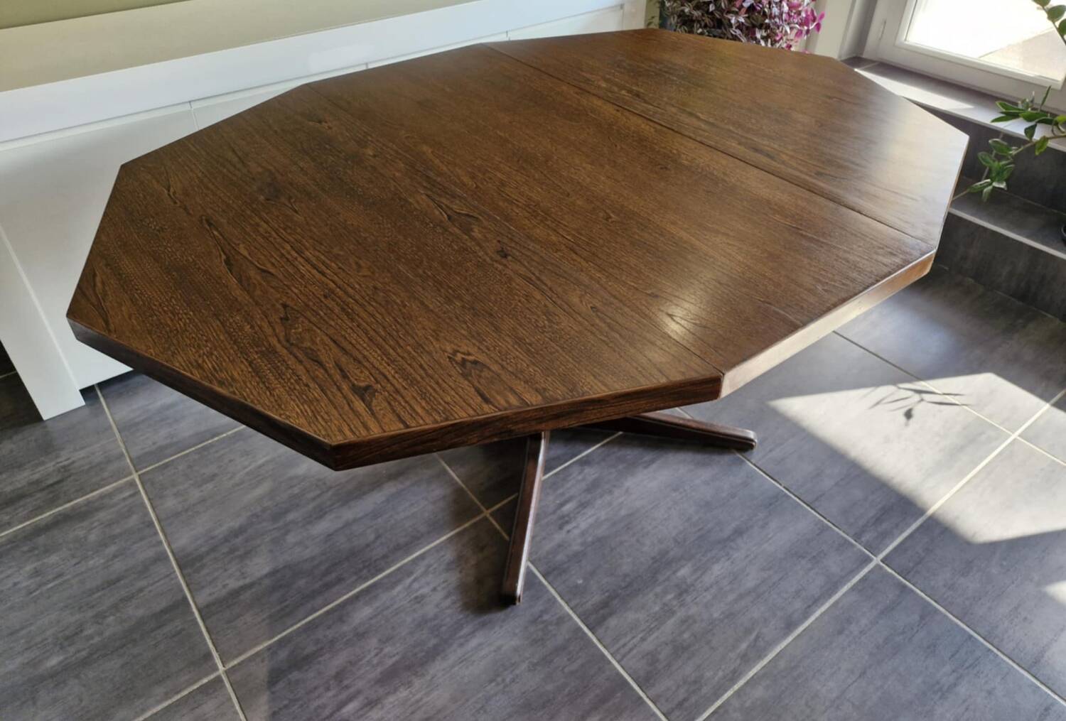 Vintage Monopoly Extendable Table, 1970s