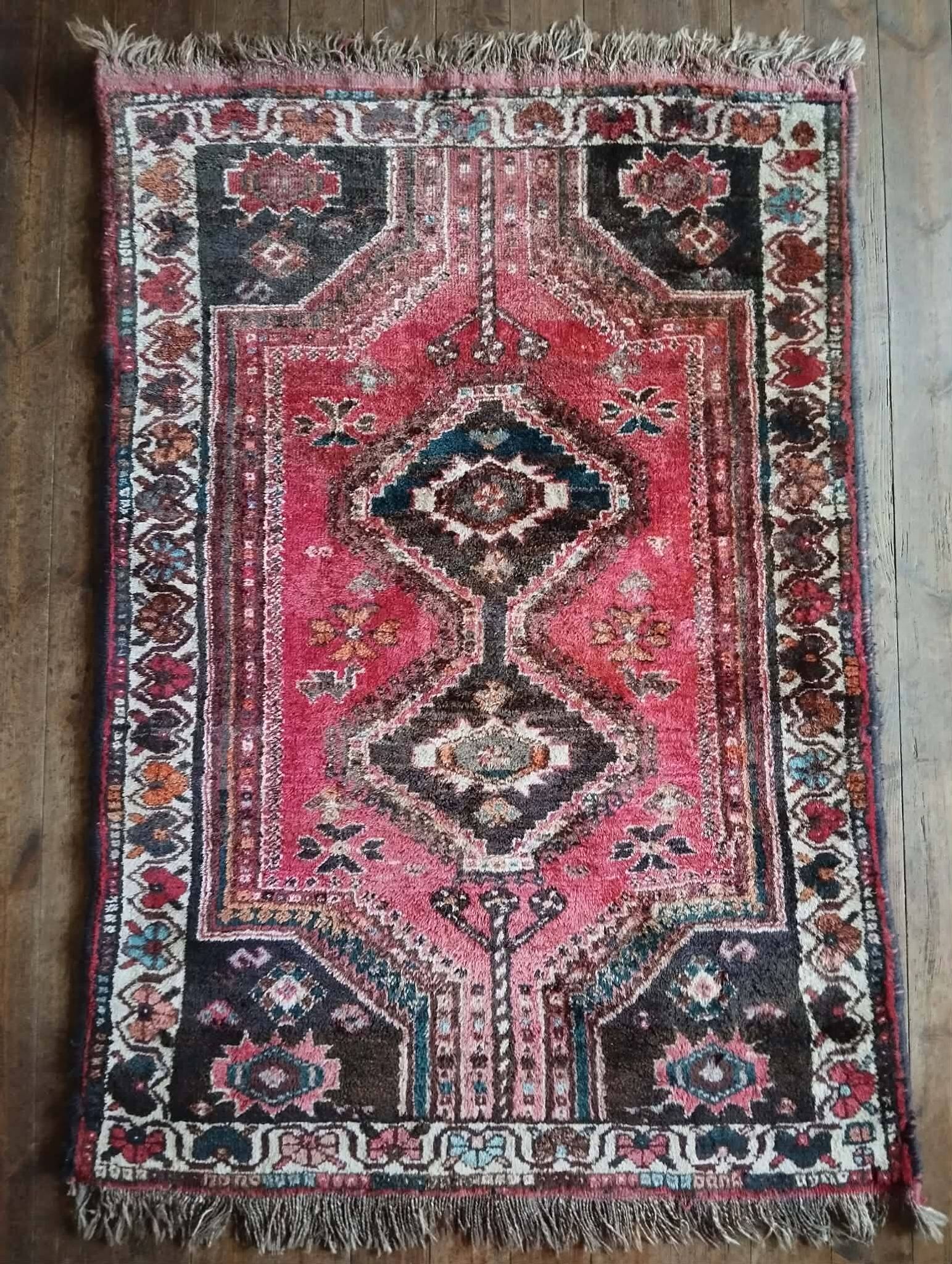 Tapis Persan Shiraz fait main 166x112cm