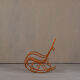 Vintage bentwood rocking chair by Luigi Crassevig, Italy 1970s