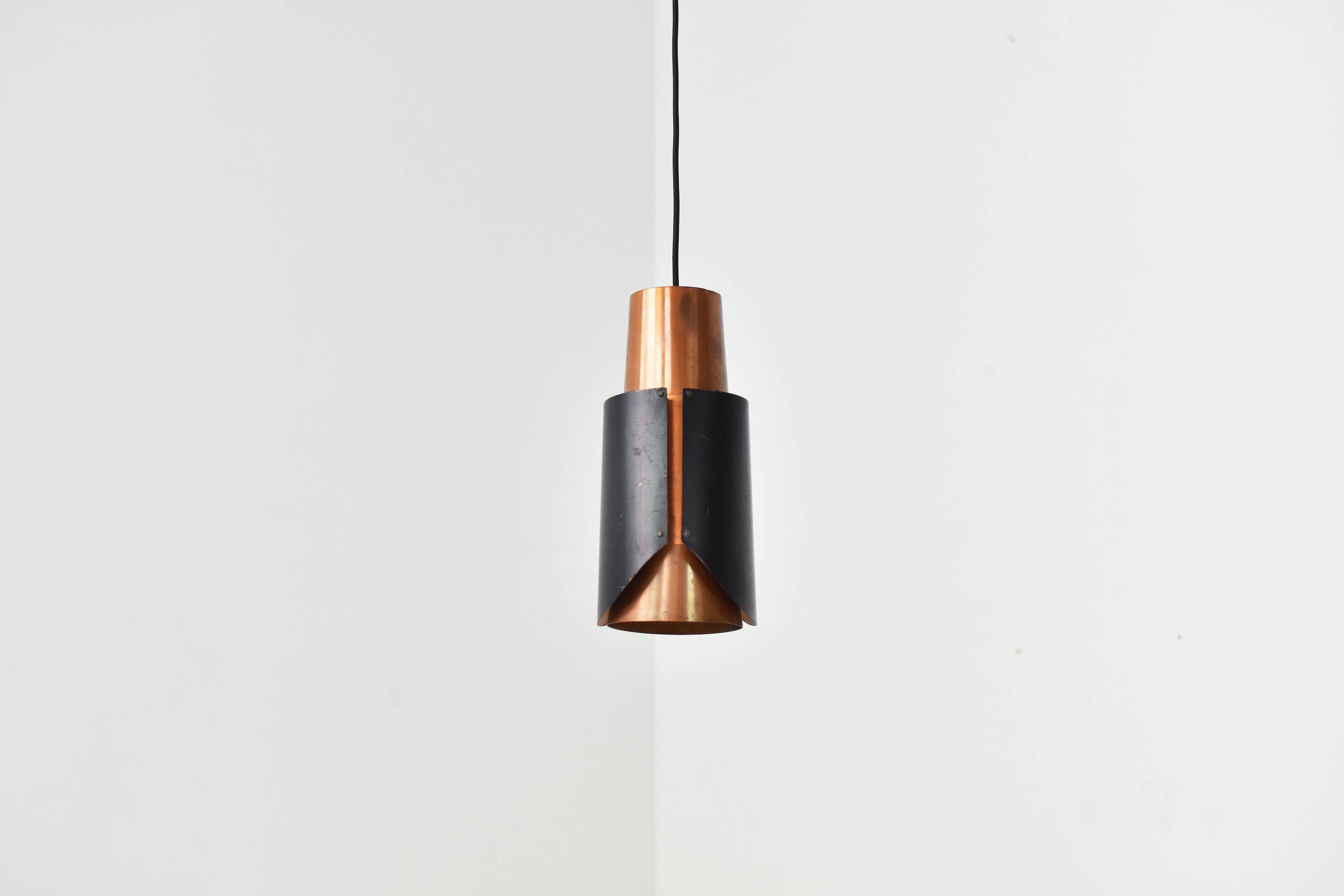 ‘Østerport’ pendant by Bent Karlby for Lyfa, Denmark 1960’s.