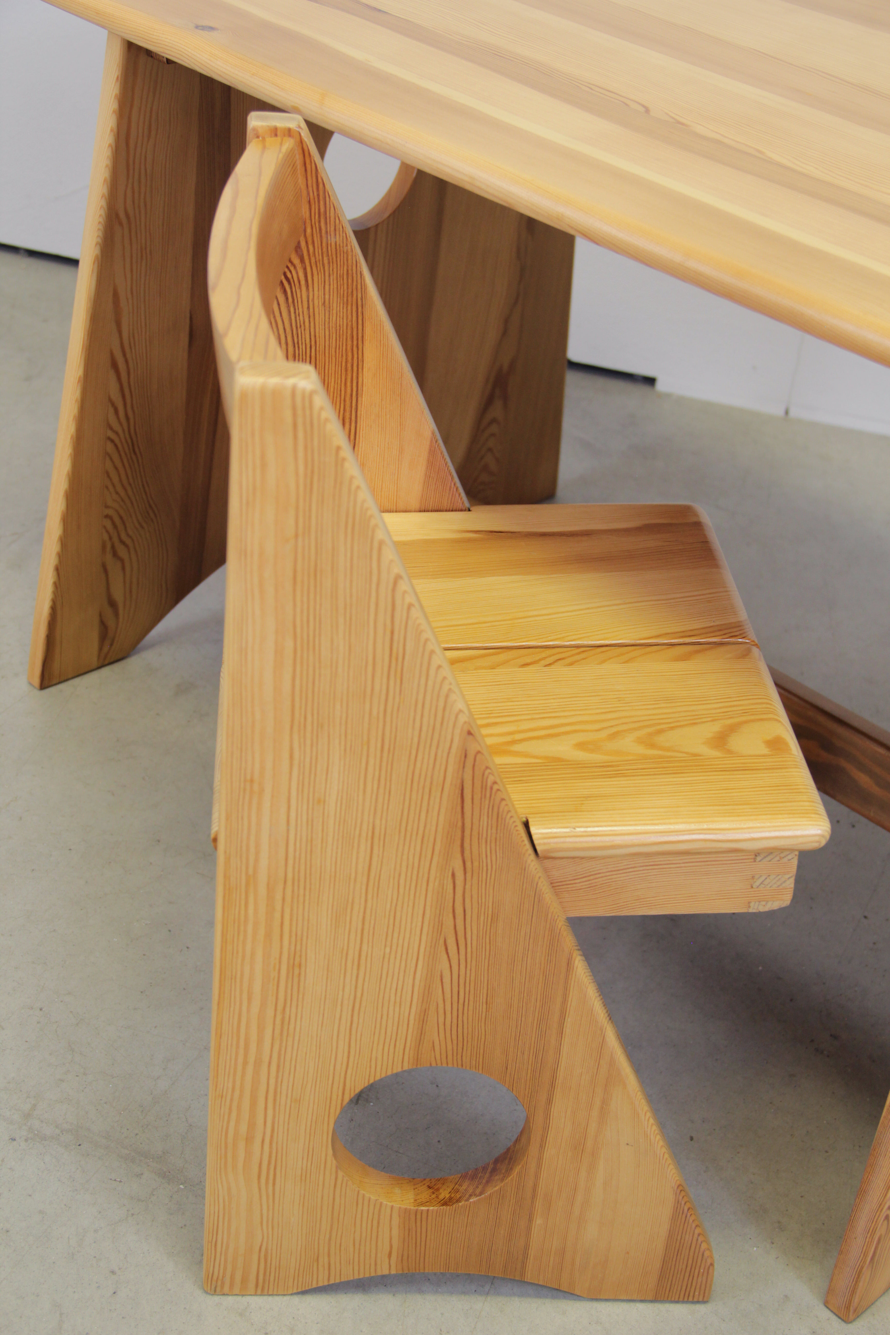 Kids desk and chair by Gilbert Marklund for Furusnickarn AB, Sweden 1970s