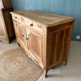 Low walnut sideboard