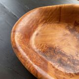 XL thuja root wooden dish