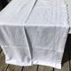 Linen sheet MLD lozenges and double day scale