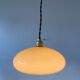 Suspension en verre jaune