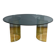 Oval Glass Table, attributed to Fiam, Italy – 1980