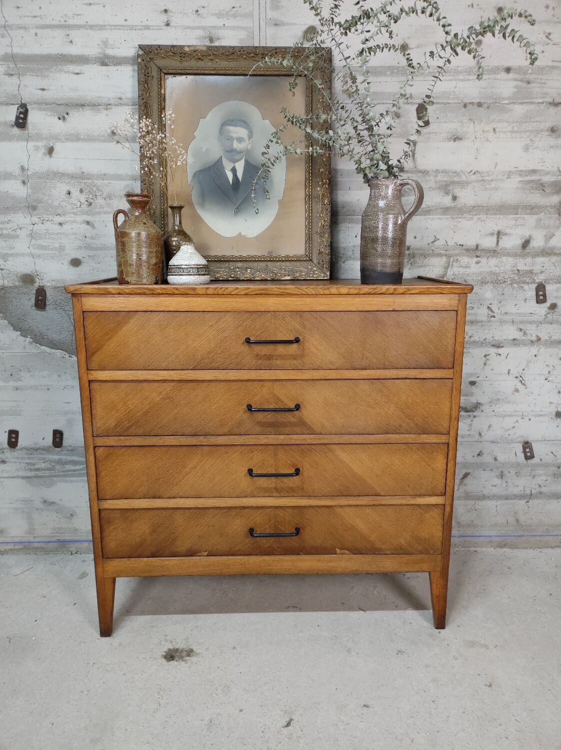 Commode vintage en bois